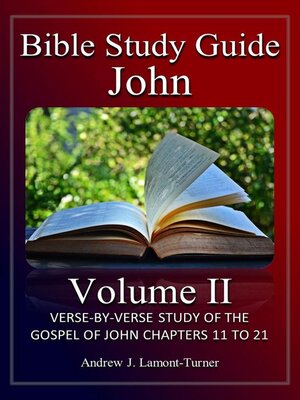 cover image of Bible Study Guide: John, Volume 2
